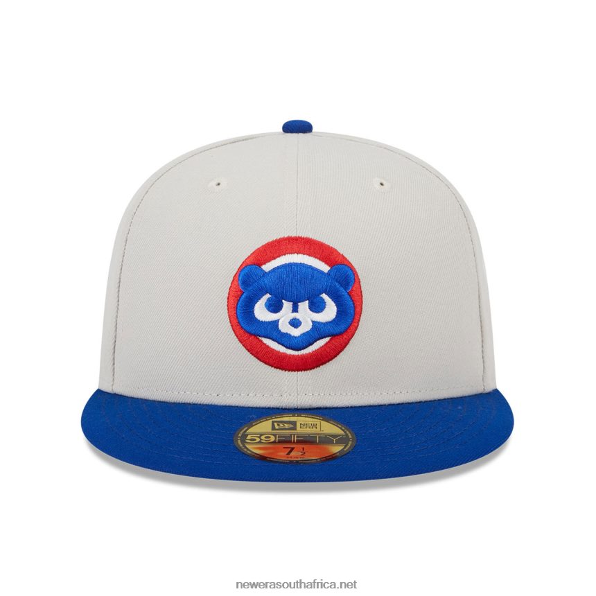 Chicago Cubs Varsity Letter Stone 59FIFTY Fitted Cap New Era TRBRBN561