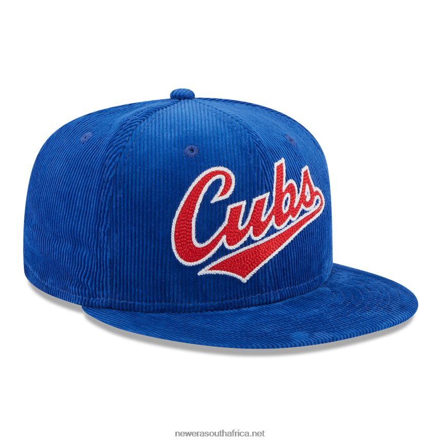 Chicago Cubs Vintage Cord Blue 59FIFTY Fitted Cap New Era TRBRBN1341