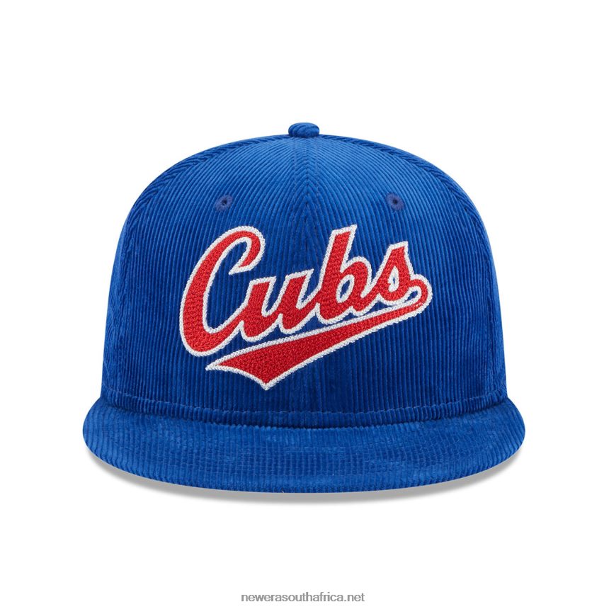 Chicago Cubs Vintage Cord Blue 59FIFTY Fitted Cap New Era TRBRBN1341
