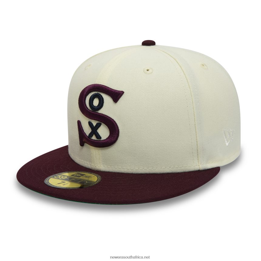 Chicago White Sox 1917 World Series Chrome White 59FIFTY Fitted Cap New Era TRBRBN1310