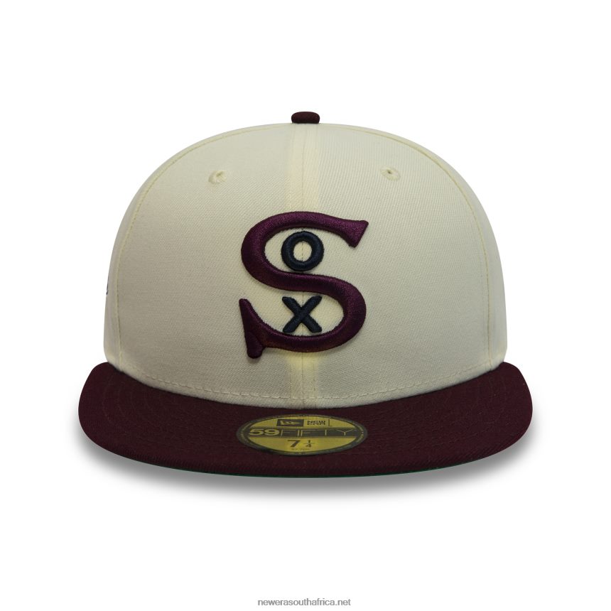 Chicago White Sox 1917 World Series Chrome White 59FIFTY Fitted Cap New Era TRBRBN1310