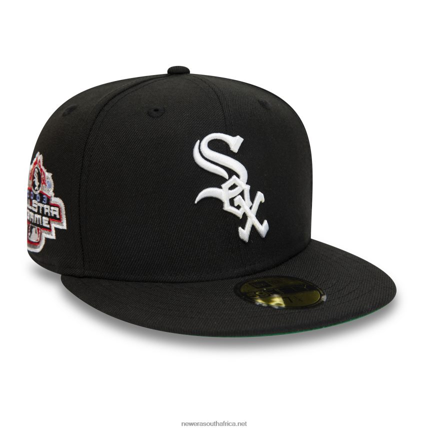 Chicago White Sox 2003 All Star Game Black 59FIFTY Fitted Cap New Era TRBRBN1156