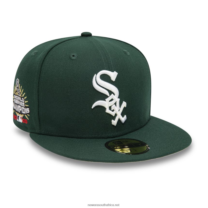 Chicago White Sox 2005 World Series Dark Green 59FIFTY Fitted Cap New Era TRBRBN1275