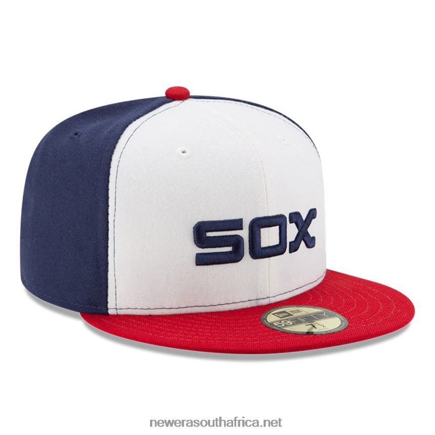 Chicago White Sox AC Perf Alt White 59FIFTY Cap New Era TRBRBN674