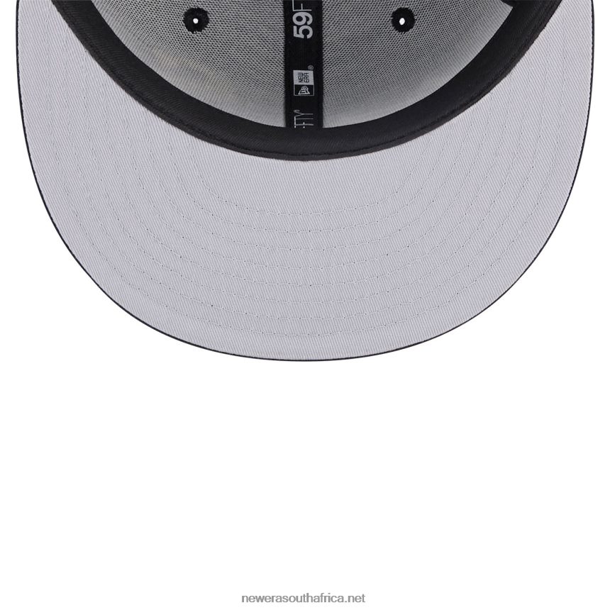 Chicago White Sox Alpha Industries X MLB Black 59FIFTY Fitted Cap New Era TRBRBN618