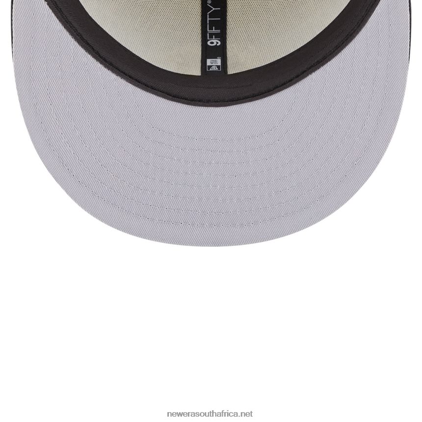 Chicago White Sox Alpha Industries X MLB Black 9FIFTY Snapback Cap New Era TRBRBN1822