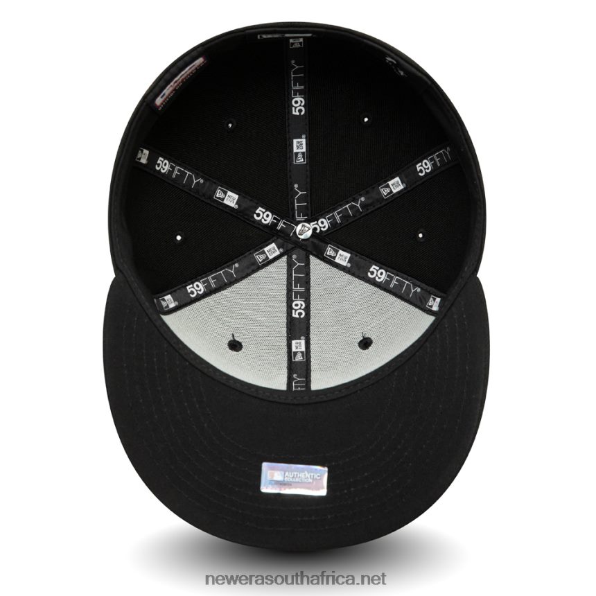 Chicago White Sox Authentic On Field Game Black 59FIFTY Cap New Era TRBRBN180