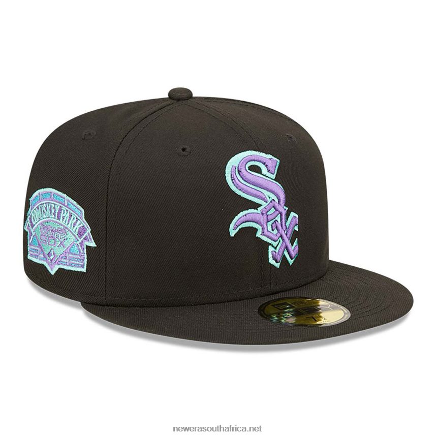 Chicago White Sox Black and Blue Tint 59FIFTY Fitted Cap New Era TRBRBN765