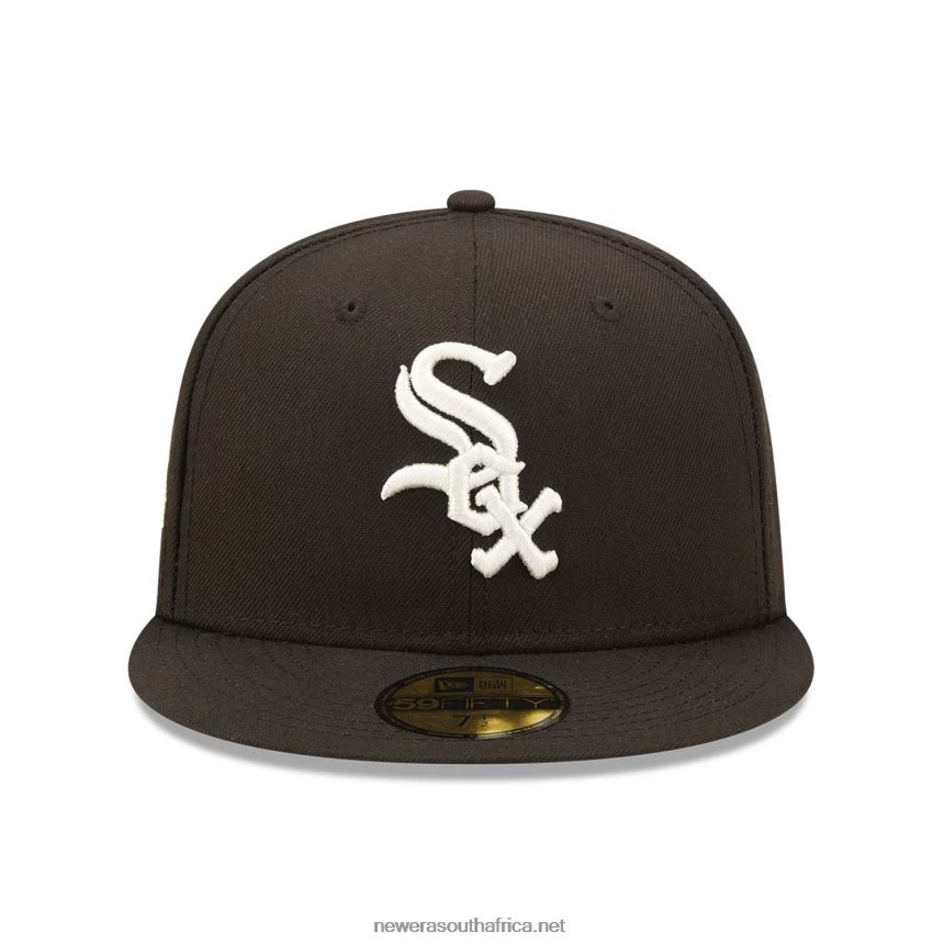 Chicago White Sox Citrus Pop Black 59FIFTY Fitted Cap New Era TRBRBN999