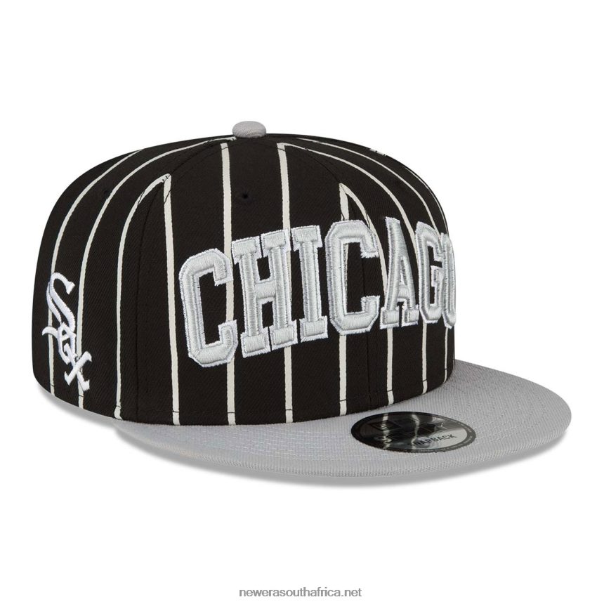 Chicago White Sox City Arch Black 9FIFTY Snapback Cap New Era TRBRBN1915