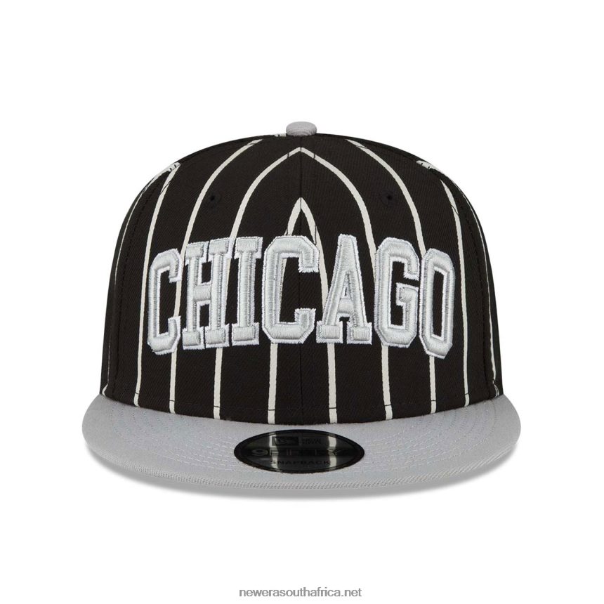 Chicago White Sox City Arch Black 9FIFTY Snapback Cap New Era TRBRBN1915