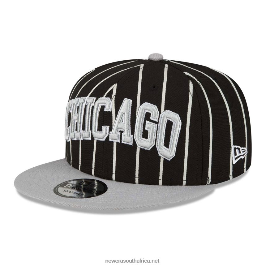 Chicago White Sox City Arch Black 9FIFTY Snapback Cap New Era TRBRBN1915