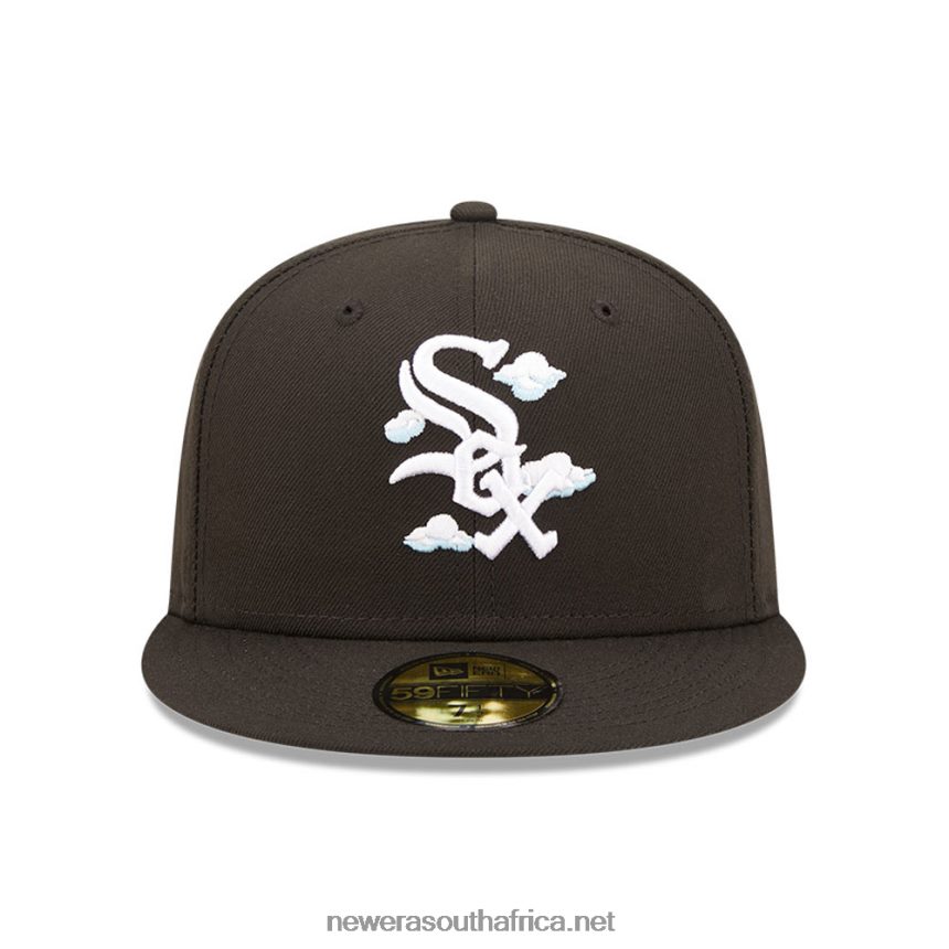 Chicago White Sox Comic Cloud Black 59FIFTY Fitted Cap New Era TRBRBN302