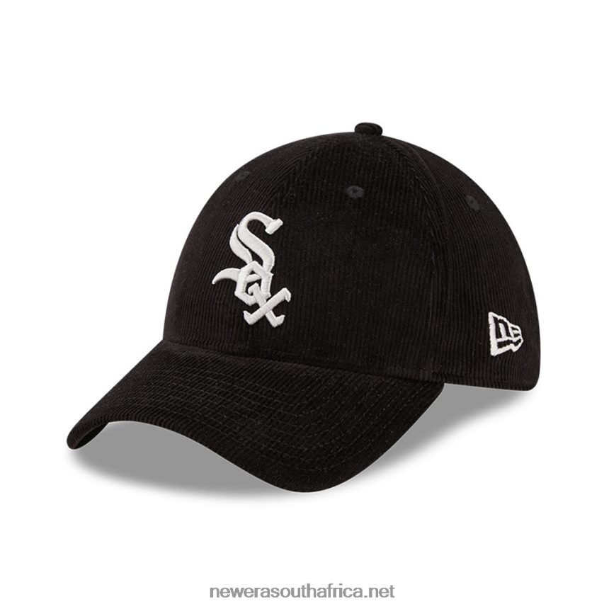 Chicago White Sox Cord Black 39THIRTY Stretch Fit Cap New Era TRBRBN2208
