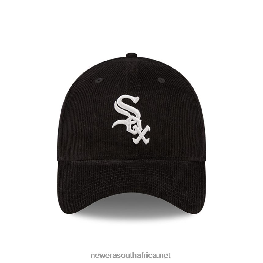 Chicago White Sox Cord Black 39THIRTY Stretch Fit Cap New Era TRBRBN2208