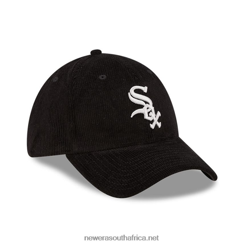 Chicago White Sox Cord Black 39THIRTY Stretch Fit Cap New Era TRBRBN2208