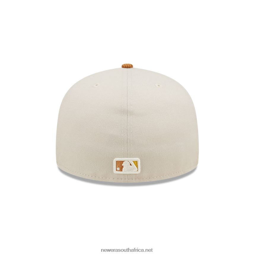 Chicago White Sox Cord Visor Stone 59FIFTY Fitted Cap New Era TRBRBN706