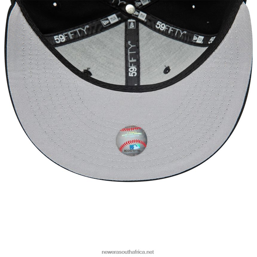 Chicago White Sox Dual Logo Black 59FIFTY Fitted Cap New Era TRBRBN12