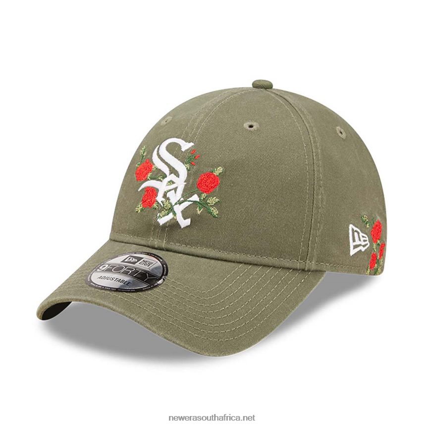 Chicago White Sox Flower Green 9FORTY Adjustable Cap New Era TRBRBN1584