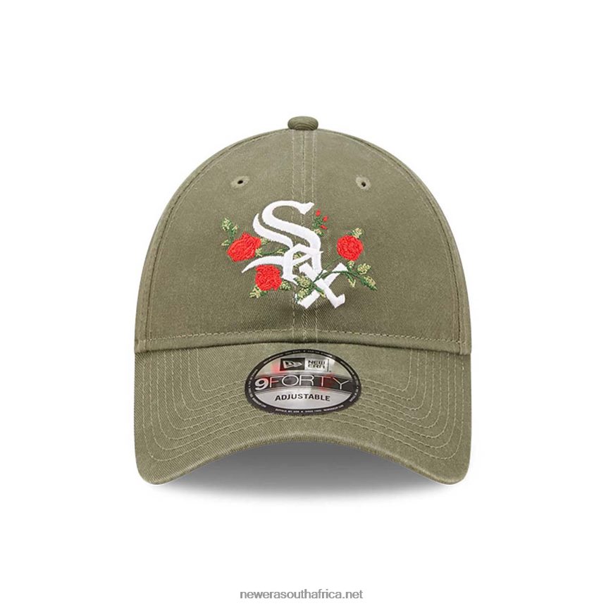 Chicago White Sox Flower Green 9FORTY Adjustable Cap New Era TRBRBN1584