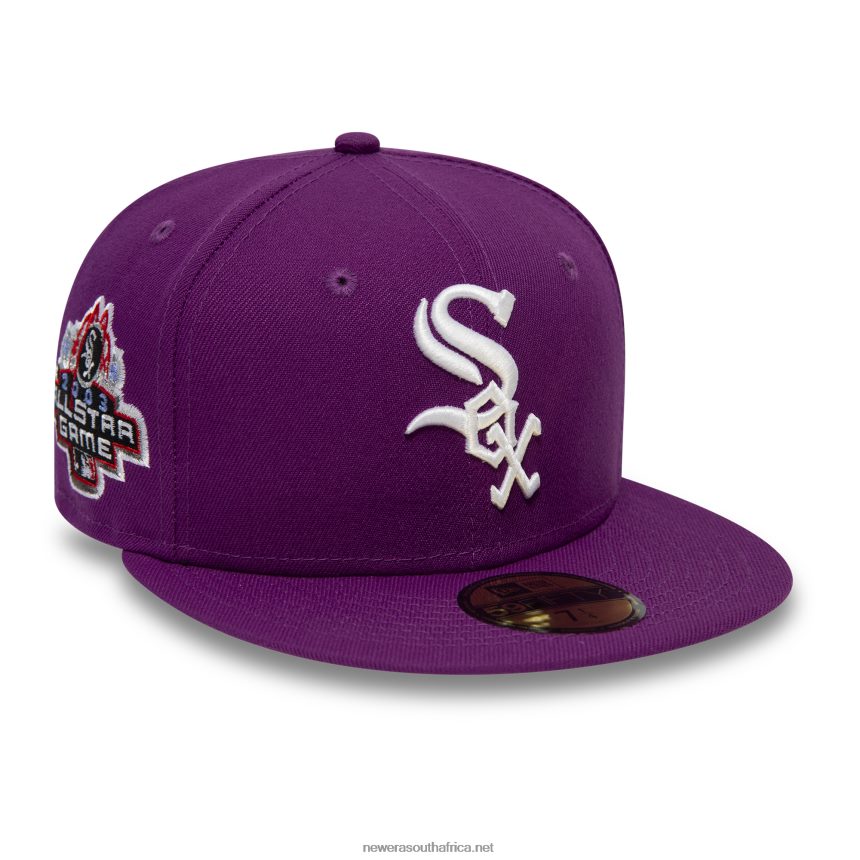 Chicago White Sox Grape Purple 59FIFTY Fitted Cap New Era TRBRBN840