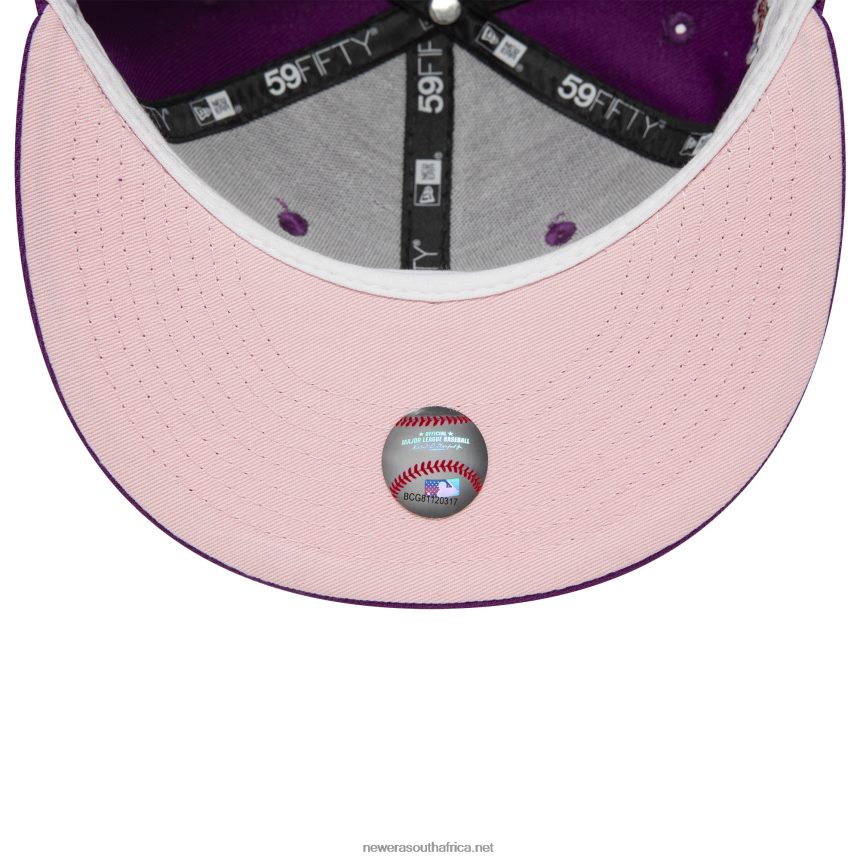 Chicago White Sox Grape Purple 59FIFTY Fitted Cap New Era TRBRBN840