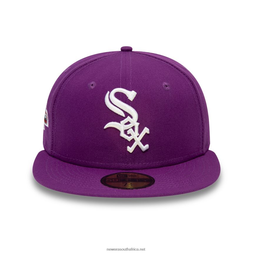 Chicago White Sox Grape Purple 59FIFTY Fitted Cap New Era TRBRBN840