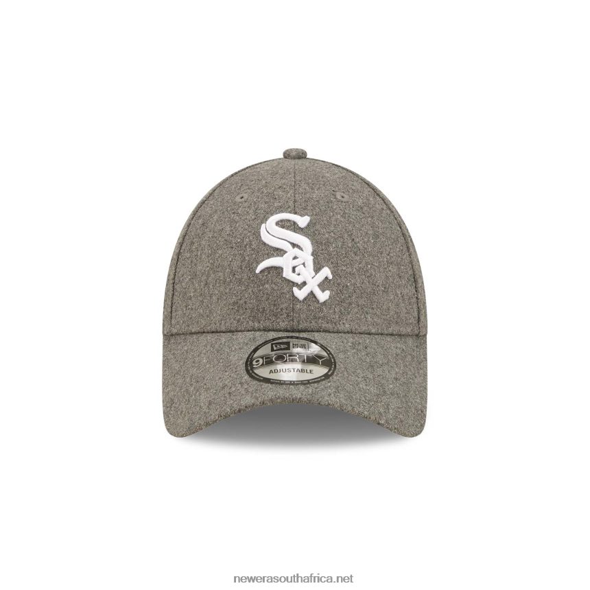 Chicago White Sox Grey Wool 9FORTY Adjustable Cap New Era TRBRBN1768