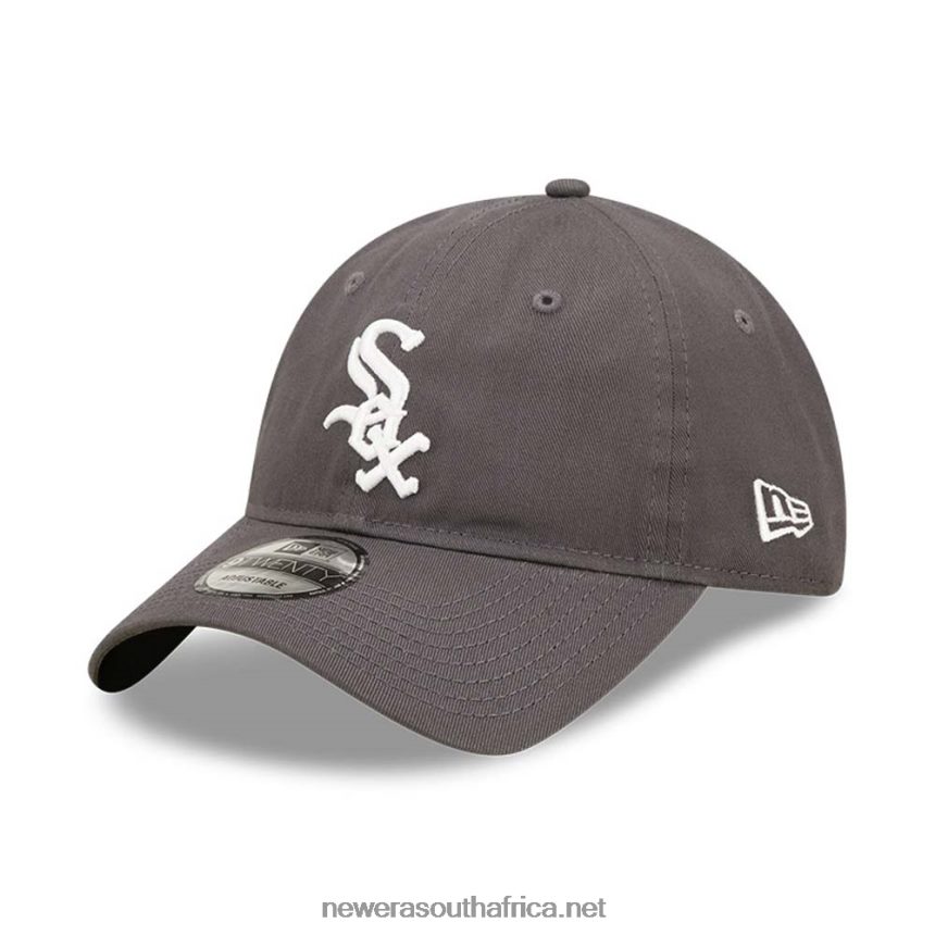 Chicago White Sox League Essential Grey 9TWENTY Adjustable Cap New Era TRBRBN2247