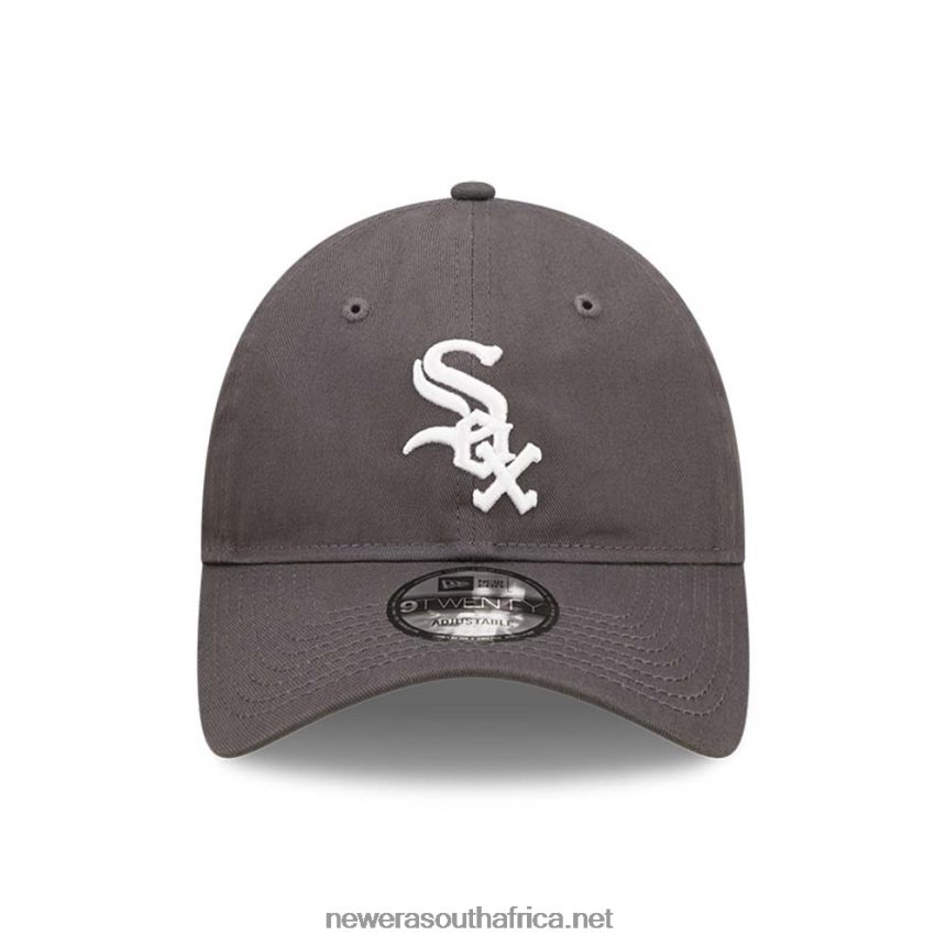 Chicago White Sox League Essential Grey 9TWENTY Adjustable Cap New Era TRBRBN2247
