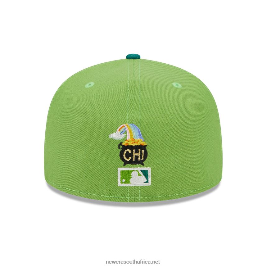 Chicago White Sox Lucky Streak Green 59FIFTY Fitted Cap New Era TRBRBN498