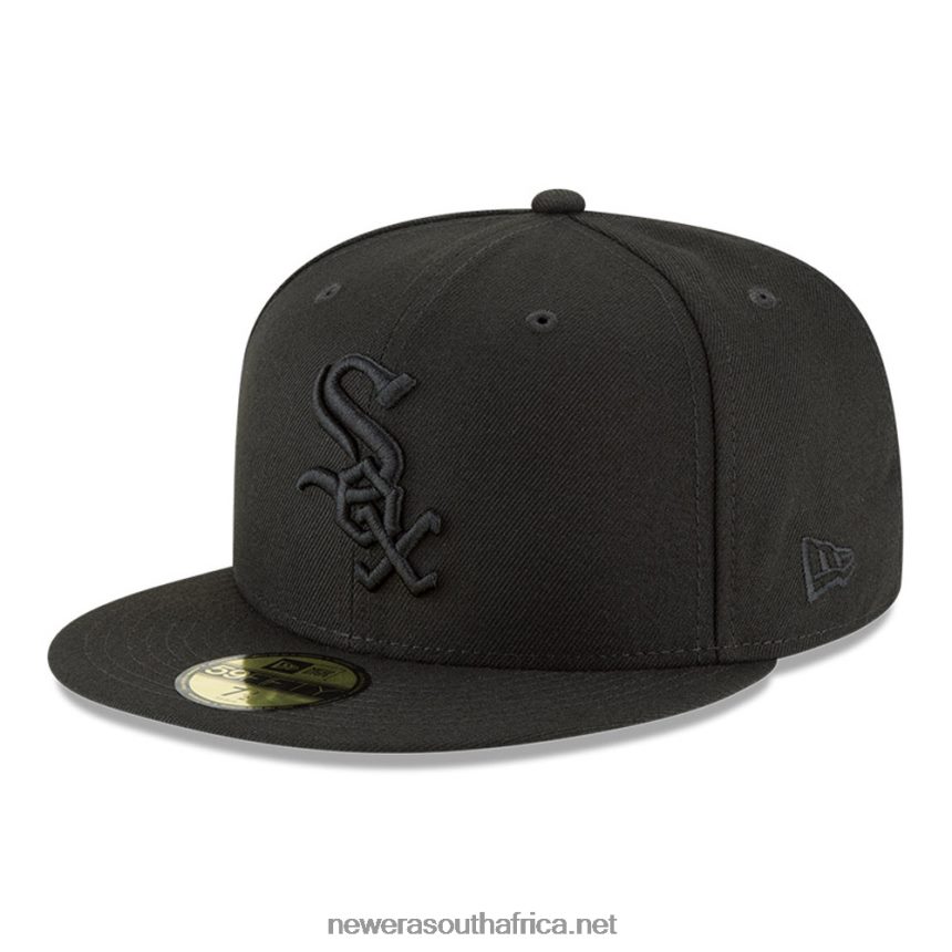 Chicago White Sox MLB Basic Black 59FIFTY FItted Cap New Era TRBRBN791