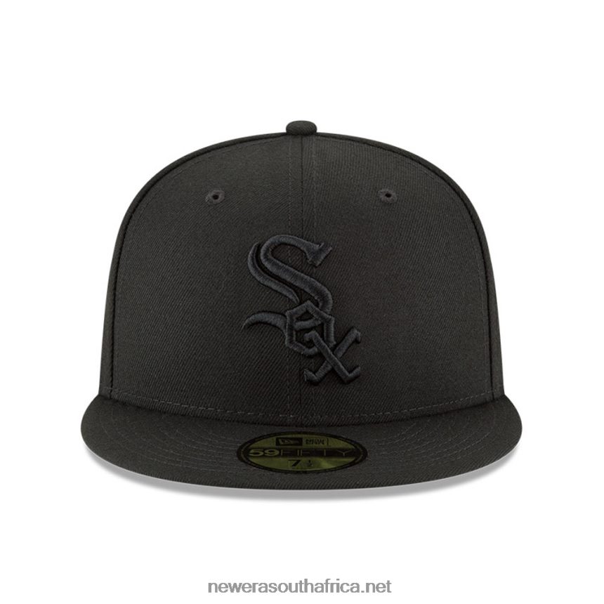 Chicago White Sox MLB Basic Black 59FIFTY FItted Cap New Era TRBRBN791