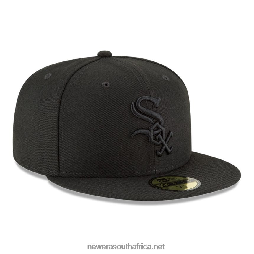 Chicago White Sox MLB Basic Black 59FIFTY FItted Cap New Era TRBRBN791