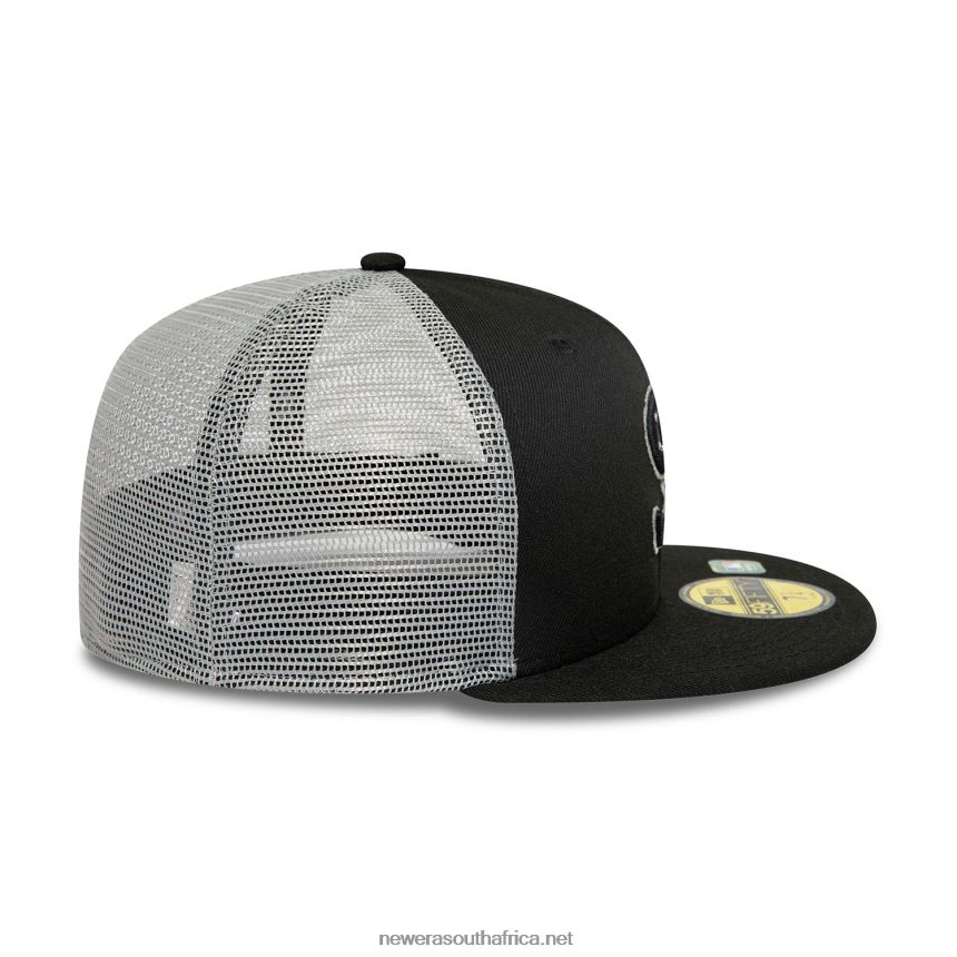 Chicago White Sox MLB Batting Practice Black 59FIFTY Fitted Cap New Era TRBRBN1280