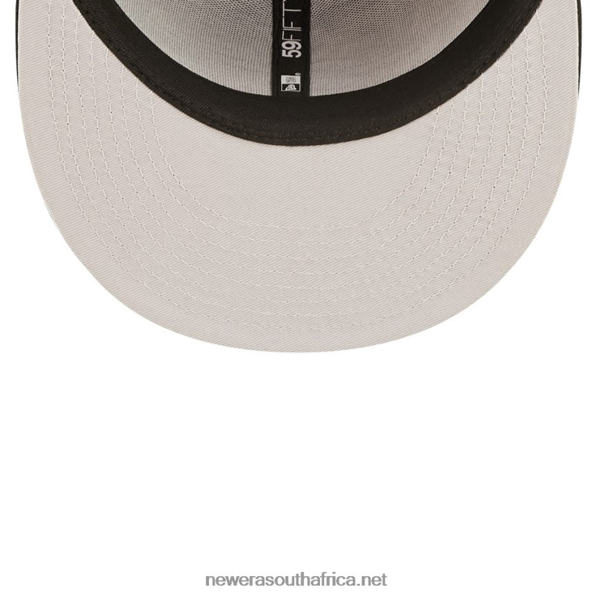 Chicago White Sox MLB Crown Champs Black 59FIFTY Fitted Cap New Era TRBRBN894