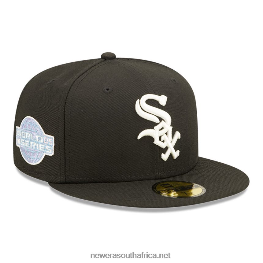 Chicago White Sox MLB Pop Sweat Black 59FIFTY Fitted Cap New Era TRBRBN1203