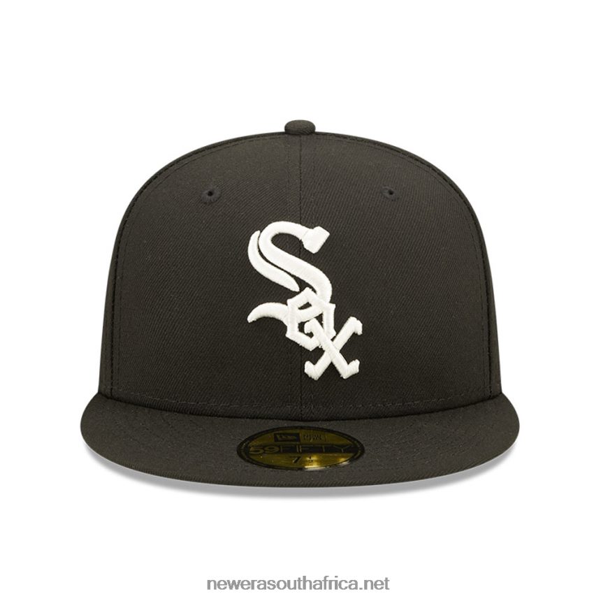 Chicago White Sox MLB Pop Sweat Black 59FIFTY Fitted Cap New Era TRBRBN1203