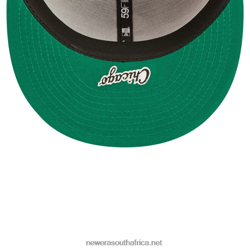 Chicago White Sox MLB Side Split Black 59FIFTY Fitted Cap New Era TRBRBN1382