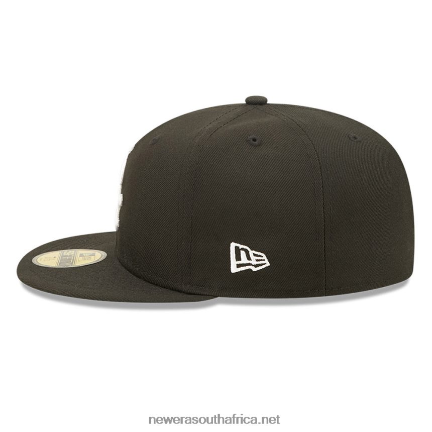 Chicago White Sox MLB Side Split Black 59FIFTY Fitted Cap New Era TRBRBN1382