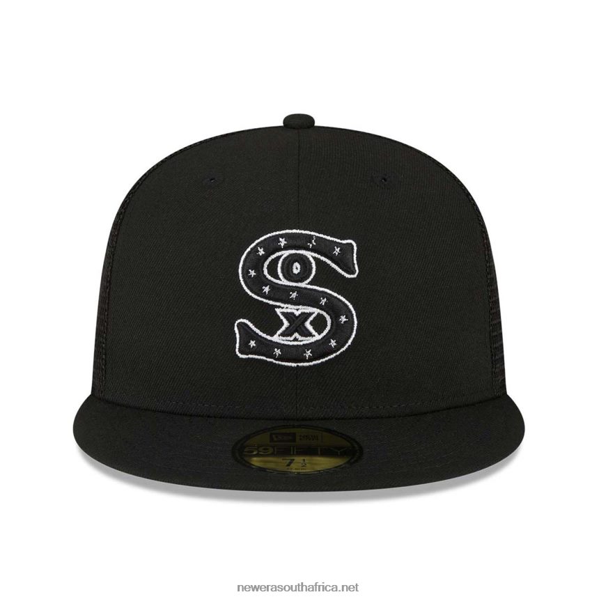 Chicago White Sox MLB Spring Training Black 59FIFTY Fitted Cap New Era TRBRBN922