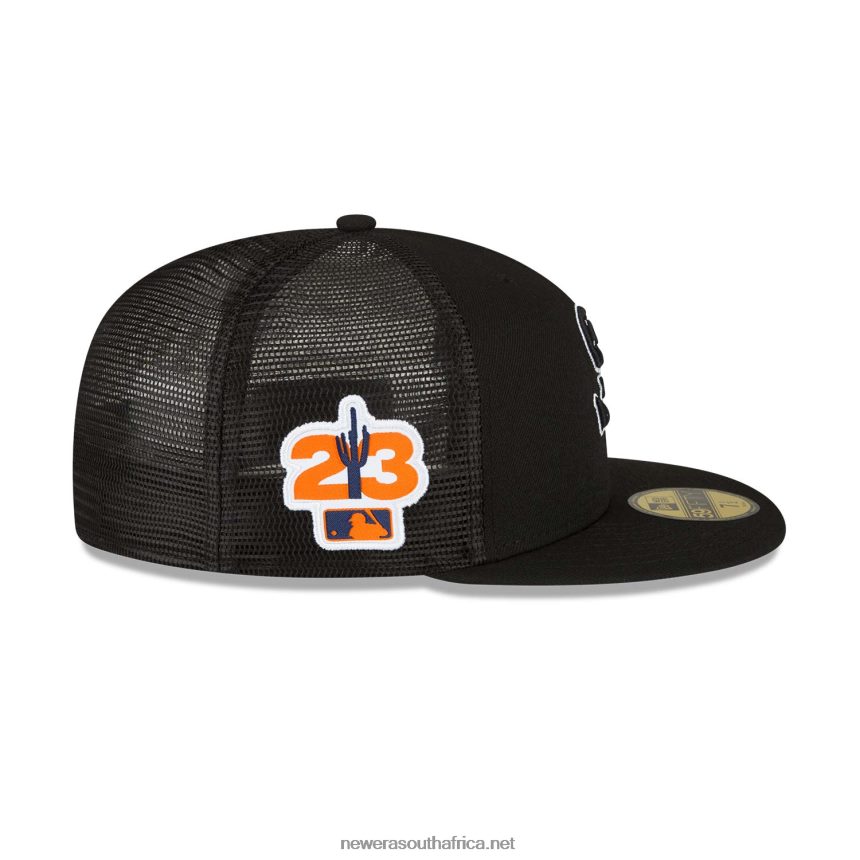 Chicago White Sox MLB Spring Training Black 59FIFTY Fitted Cap New Era TRBRBN922