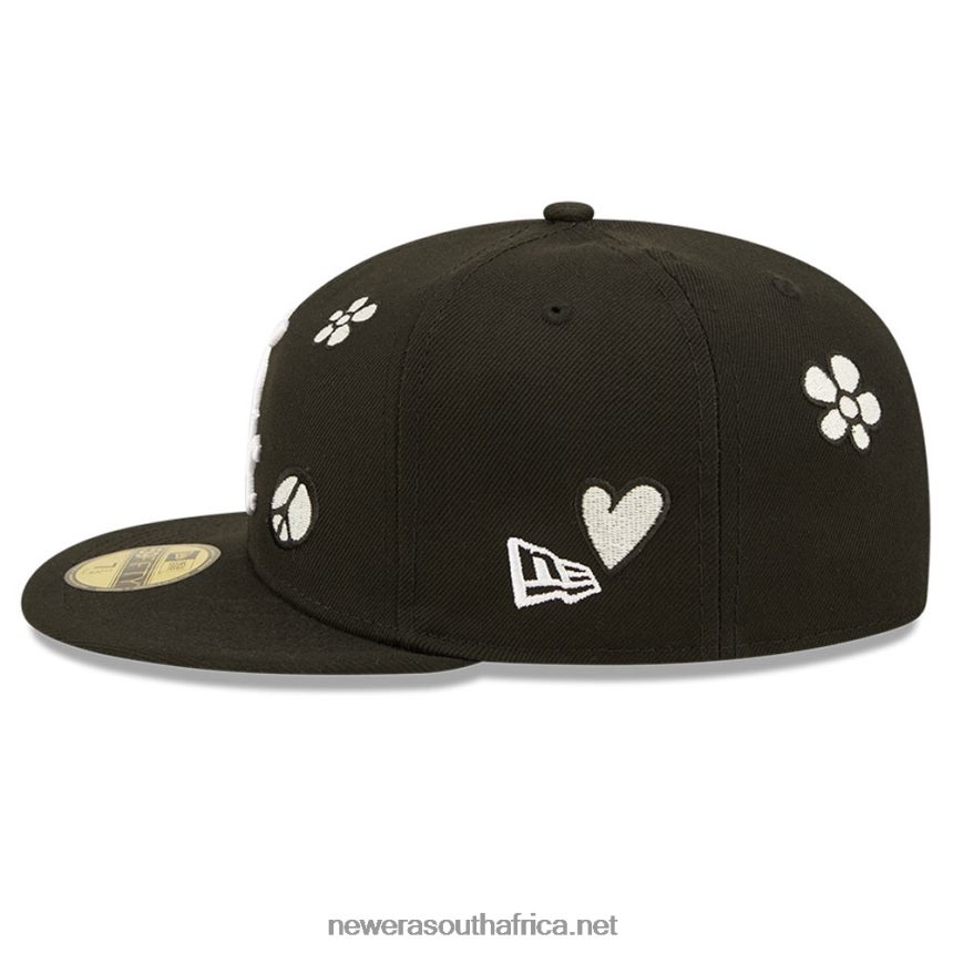 Chicago White Sox MLB Sunlight Pop Black 59FIFTY Cap New Era TRBRBN1204