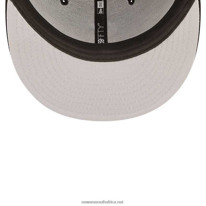 Chicago White Sox MLB Team Heart Black 59FIFTY Fitted Cap New Era TRBRBN1294