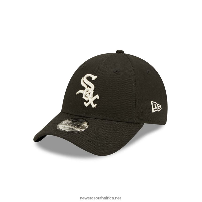 Chicago White Sox Metallic Black 9FORTY Adjustable Cap New Era TRBRBN1464