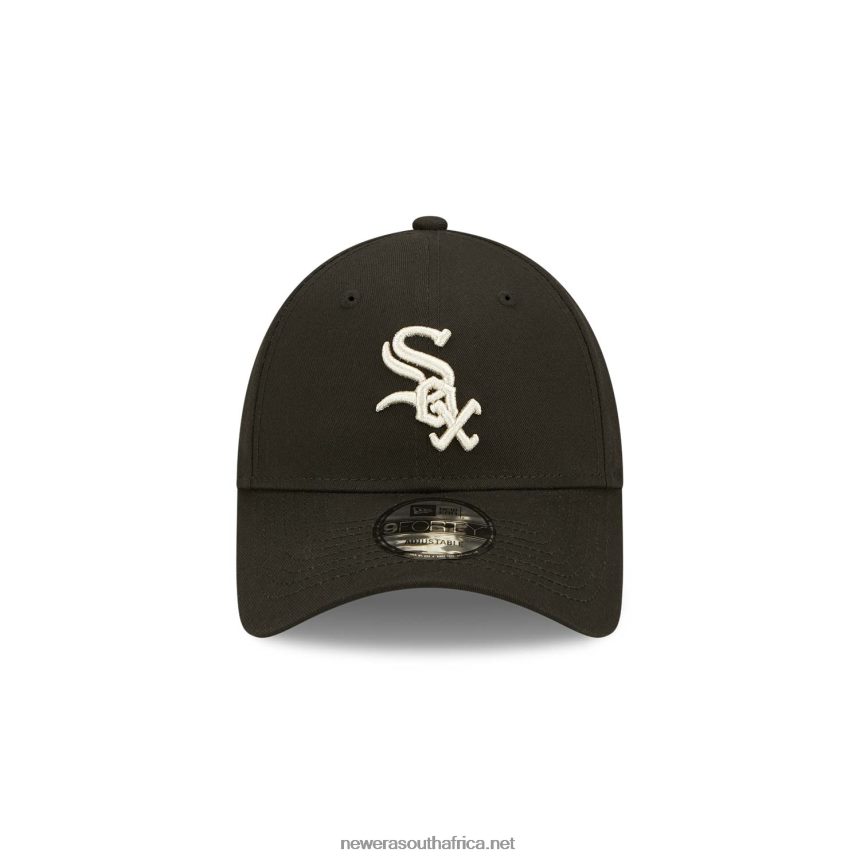 Chicago White Sox Metallic Black 9FORTY Adjustable Cap New Era TRBRBN1464