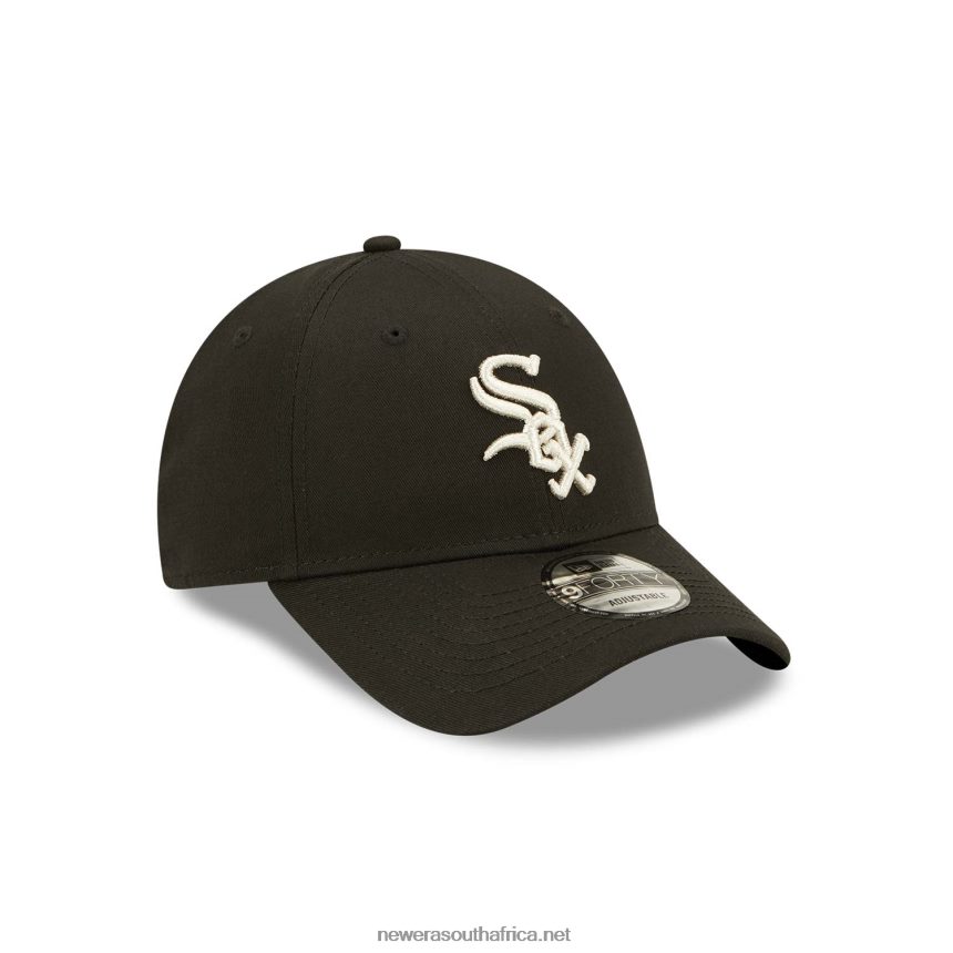 Chicago White Sox Metallic Black 9FORTY Adjustable Cap New Era TRBRBN1464