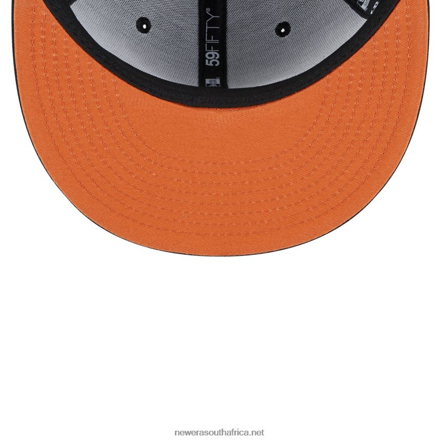 Chicago White Sox Metallic Pop Black 59FIFTY Fitted Cap New Era TRBRBN4