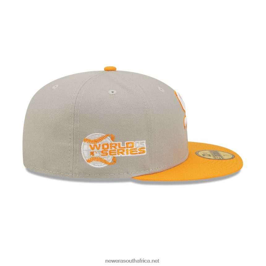 Chicago White Sox Orange Soda Grey 59FIFTY Fitted Cap New Era TRBRBN811