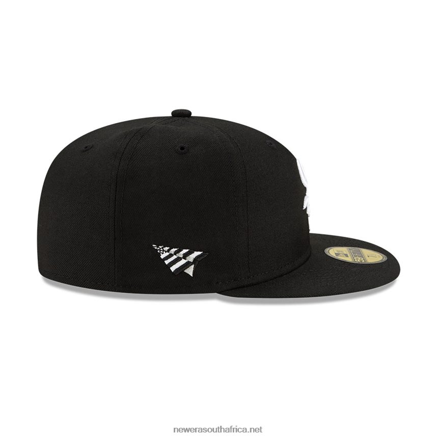 Chicago White Sox Paper Planes x MLB Black 59FIFTY Fitted Cap New Era TRBRBN1176
